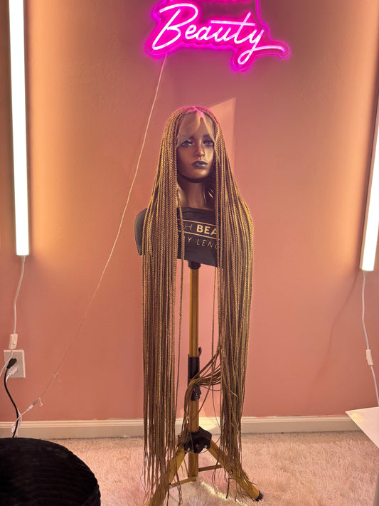 50’ braided unit color dark blonde